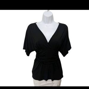 White House Black Market Empire Roman Top L 90s Y2K Elegant City #25